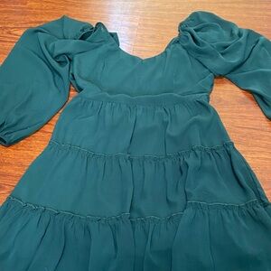 Altar'd State Forest Green Dress
